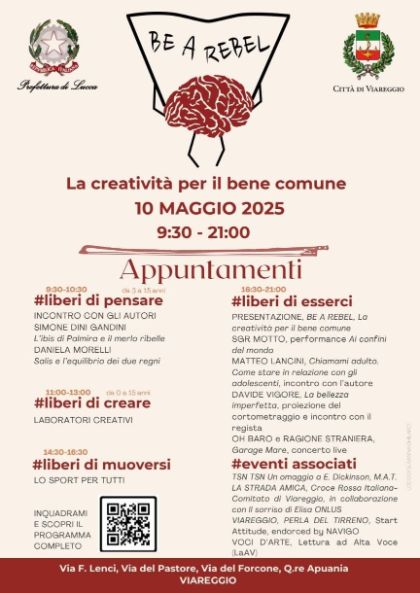 Be a rebel. La creatività per il bene comune Be a rebel. La creatività per il bene comune