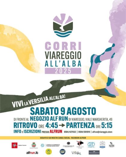 Corri Viareggio all’Alba 2025