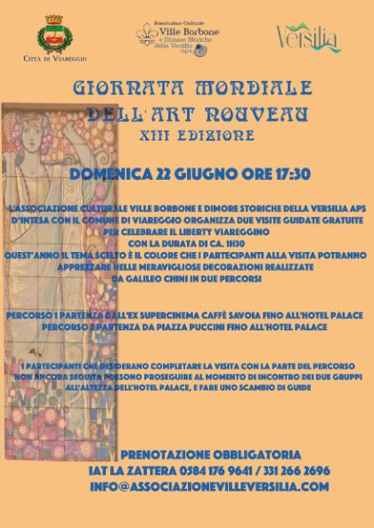 XIII Giornata Mondiale dell’Art Nouveau XIII Giornata Mondiale dell’Art Nouveau
