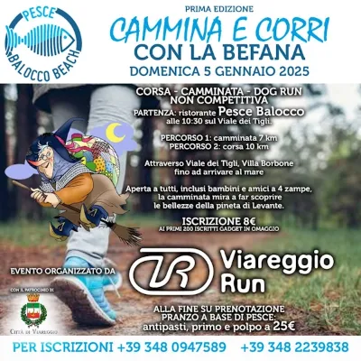 Cammina e corri con la Befana