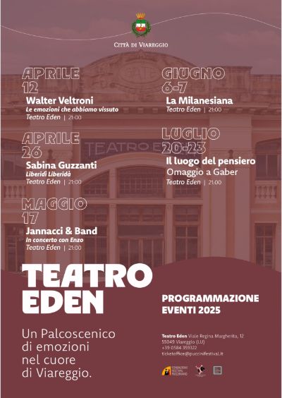 Programma Teatro Eden