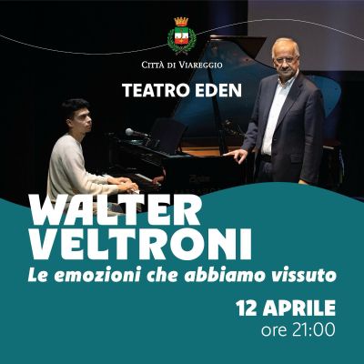 Veltroni al teatro Eden