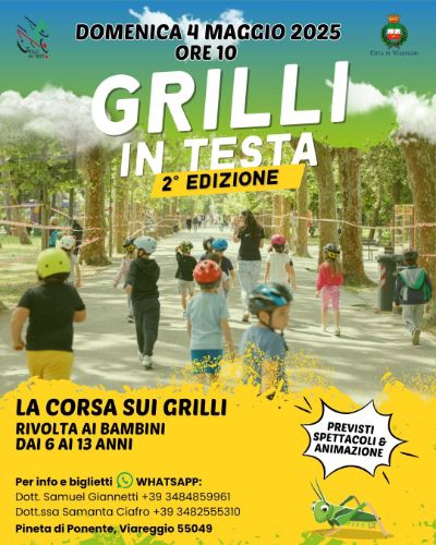 Grilli in testa