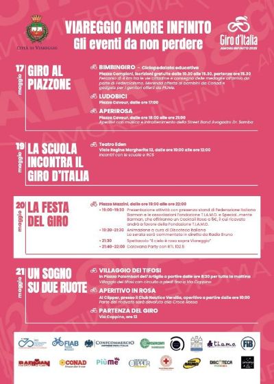 Giro d'Italia eventi