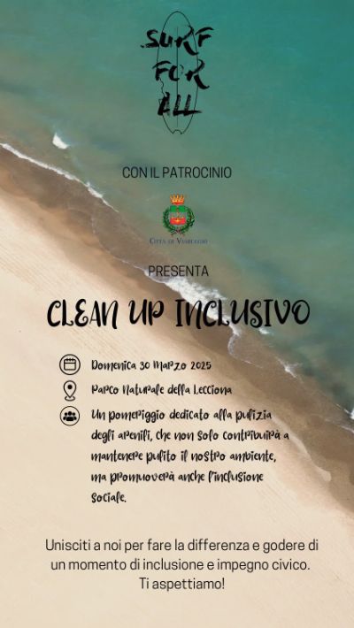 Clean up spiaggia