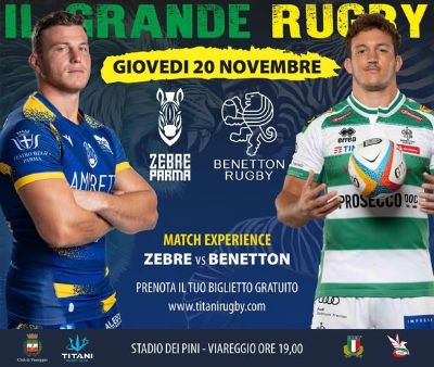 Partita Rugby 20 novembre 2025