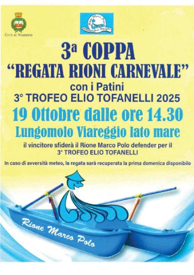 3° Coppa Regata Rioni Carnevale