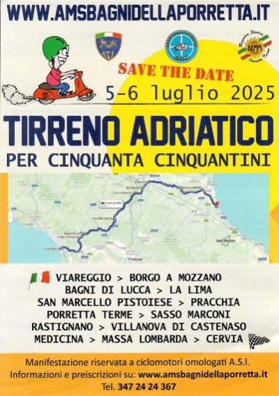 Tirreno Adriatico per 50 cinquantini
