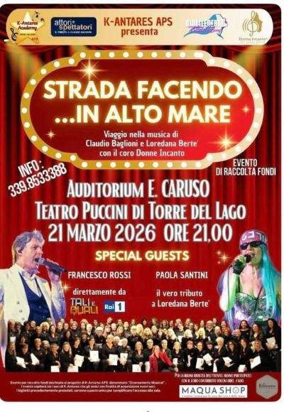 concerto tributo Baglioni Bertè