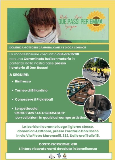 Due passi per Emma