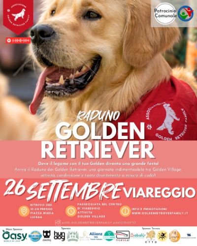 Raduno Golden Retriever 26 settembre.
