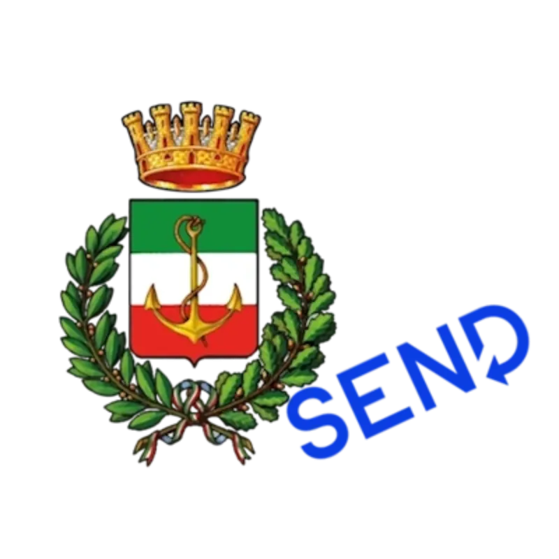 logo Comune con scritta SEND